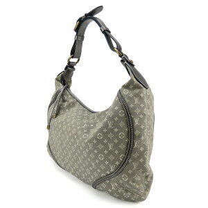 Louis Vuitton Shoulder Monogram lan Manon Bag ine Gray Leather